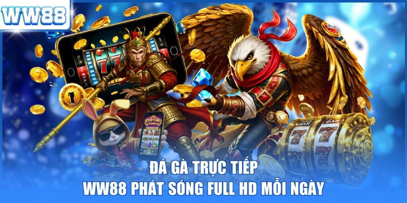 Đá gà trực tiếp WW88 phát sóng Full HD mỗi ngày 