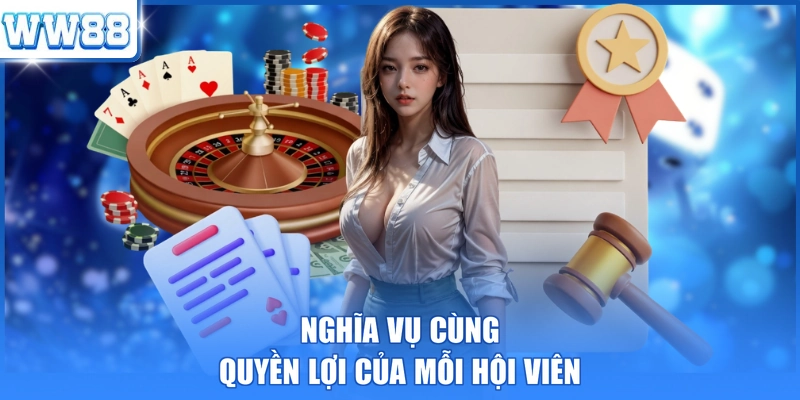 Nghĩa vụ cùng quyền lợi của mỗi hội viên